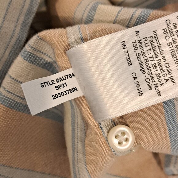 J. Crew Men's S Slim Fit Broken-In Oxford Long Sleeve Button Down Style #AU765 - Picture 10 of 15